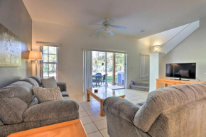 Patio and Pool Access Townhome Less Than 9 Mi to Disney!